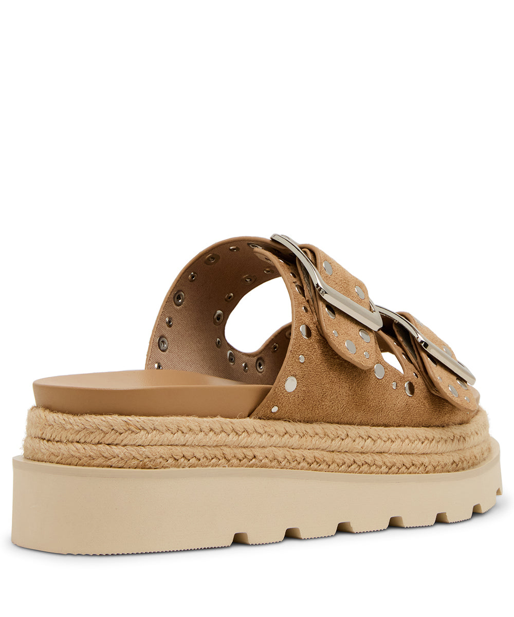 Sandalias planas Mythical-S Beige - view 3