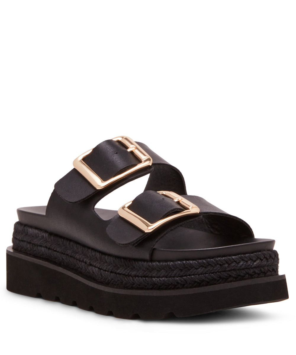 Sandalias de plataforma Mythicall Negras - view 2