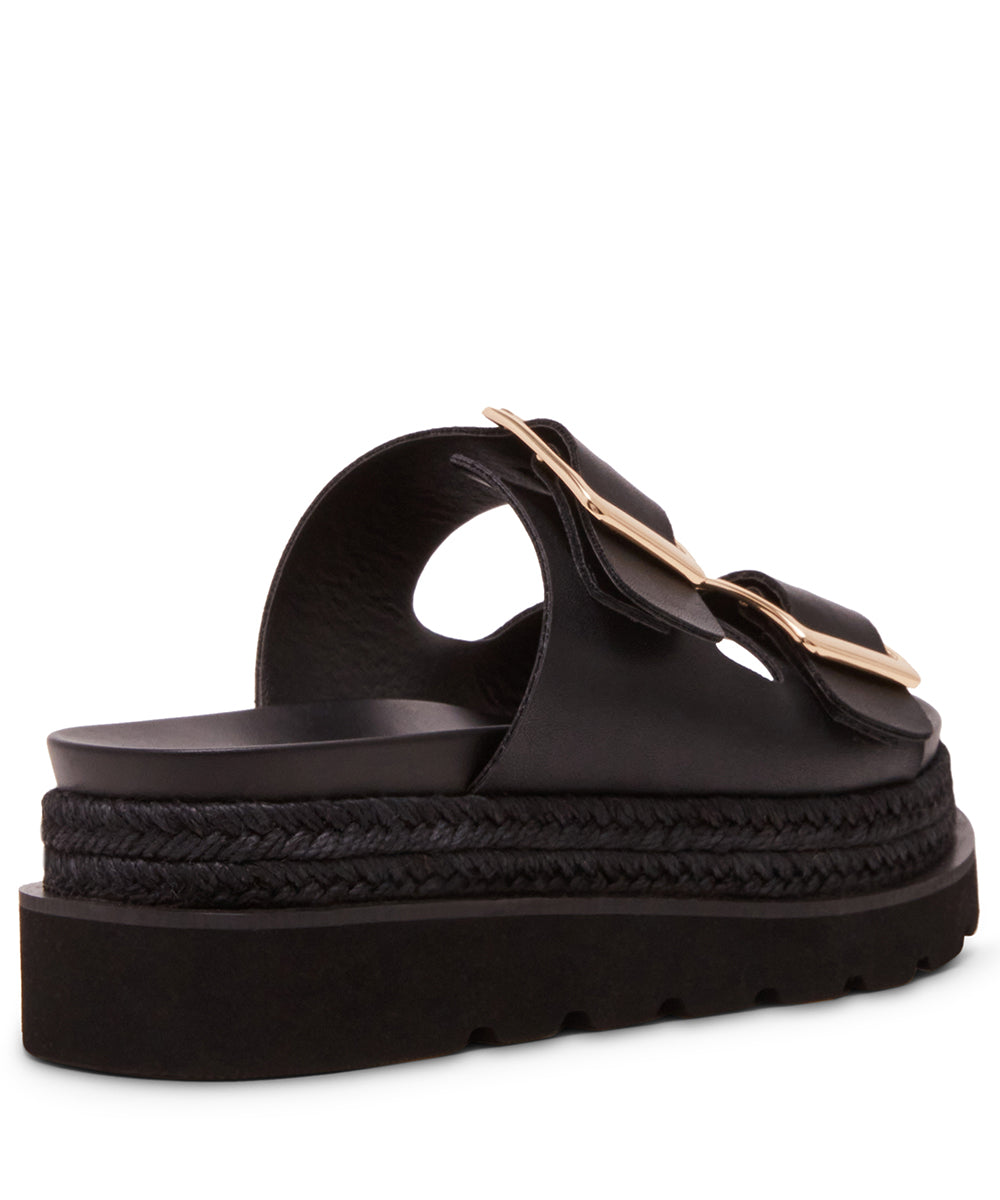 Sandalias de plataforma Mythicall Negras - view 3