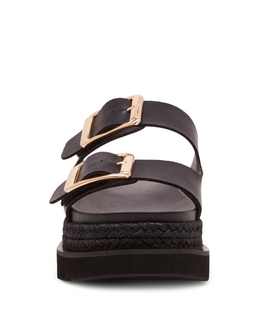 Sandalias de plataforma Mythicall Negras - view 4