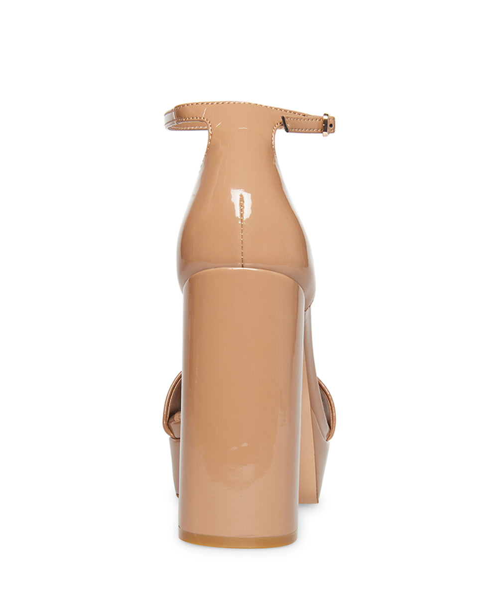 Sandalias de tacón Omega Beige