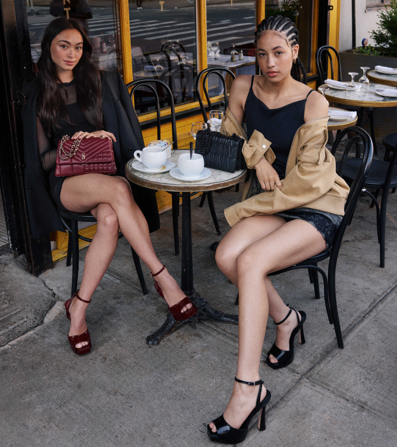 Sandalias de tacón Sass Negras