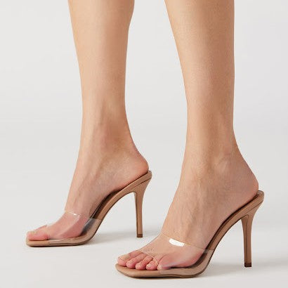 Sandalias de tacón Signal Transparente