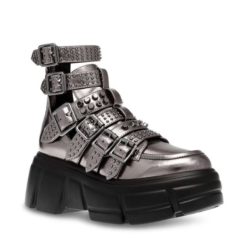Botines Takecharge Plateados
