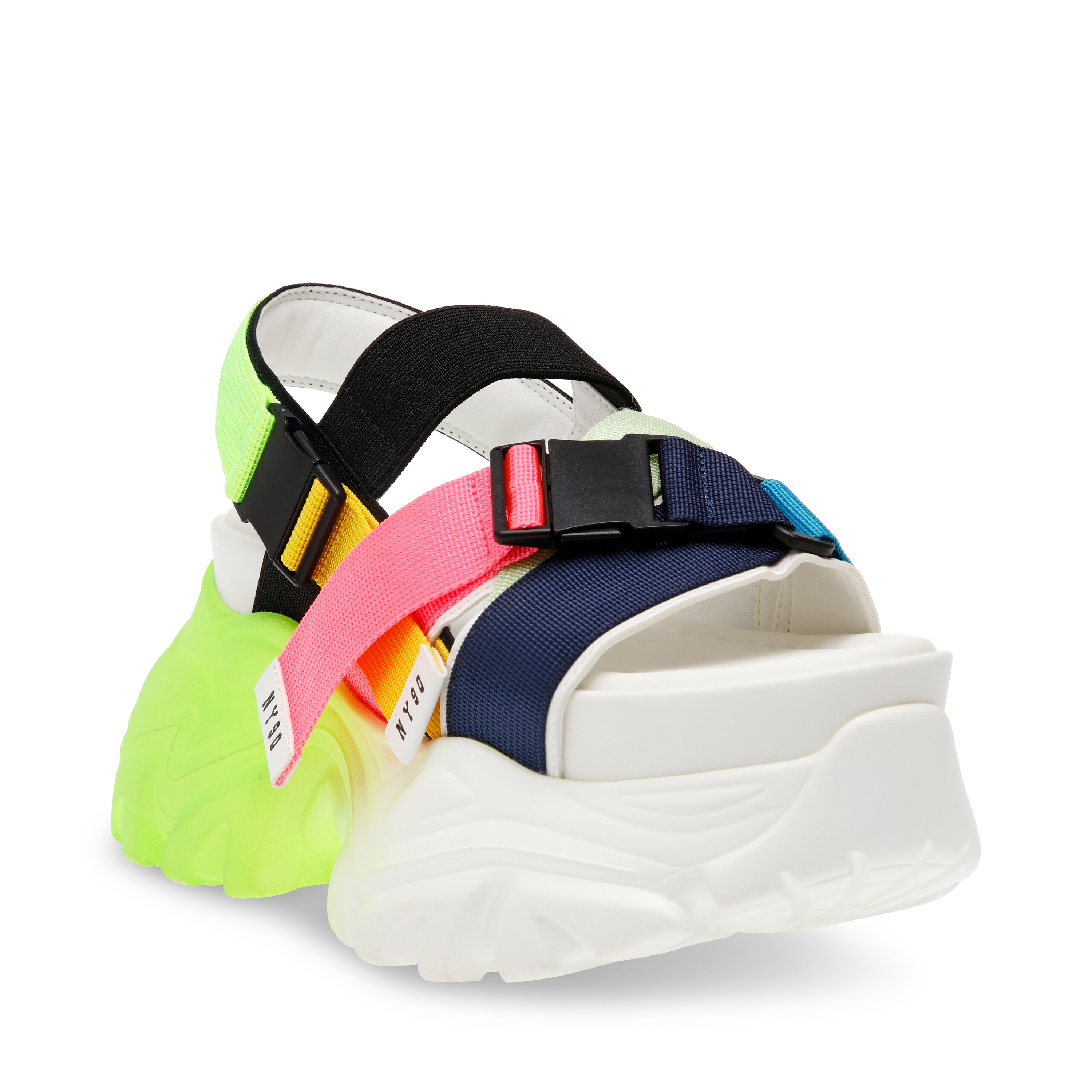 Sandalias De Plataforma Voltz Multicolor