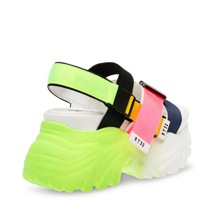 Sandalias De Plataforma Voltz Multicolor