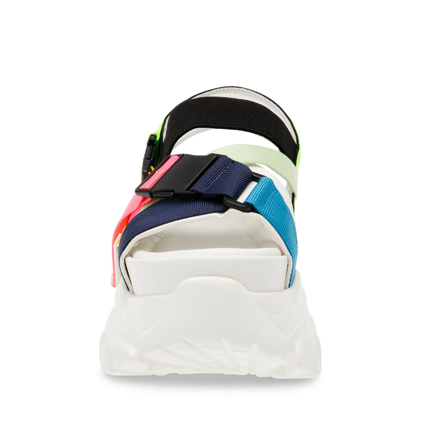 Sandalias De Plataforma Voltz Multicolor