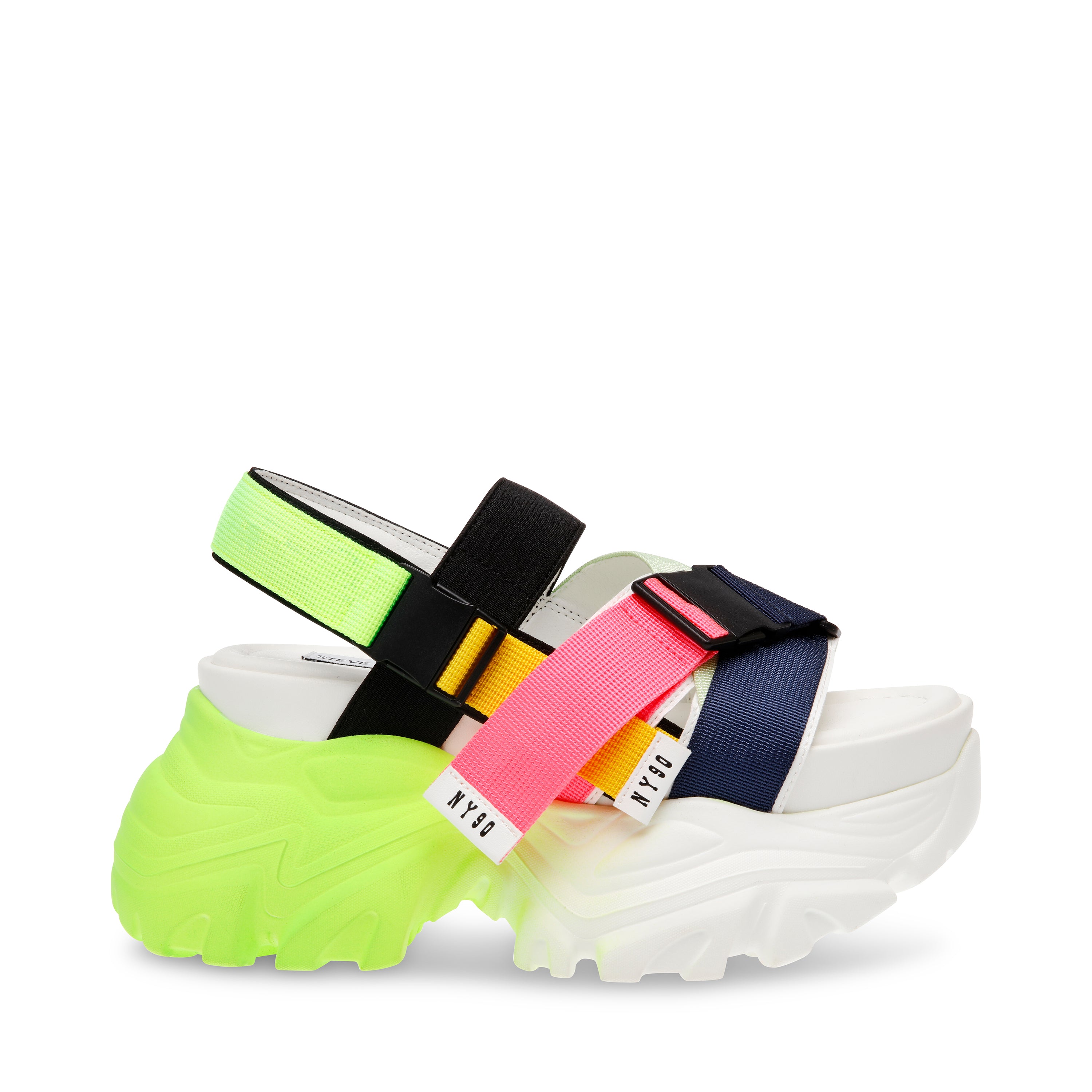 Sandalias De Plataforma Voltz Multicolor