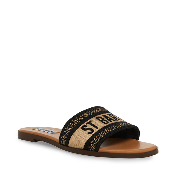 Sandalias Planas Knox Negras