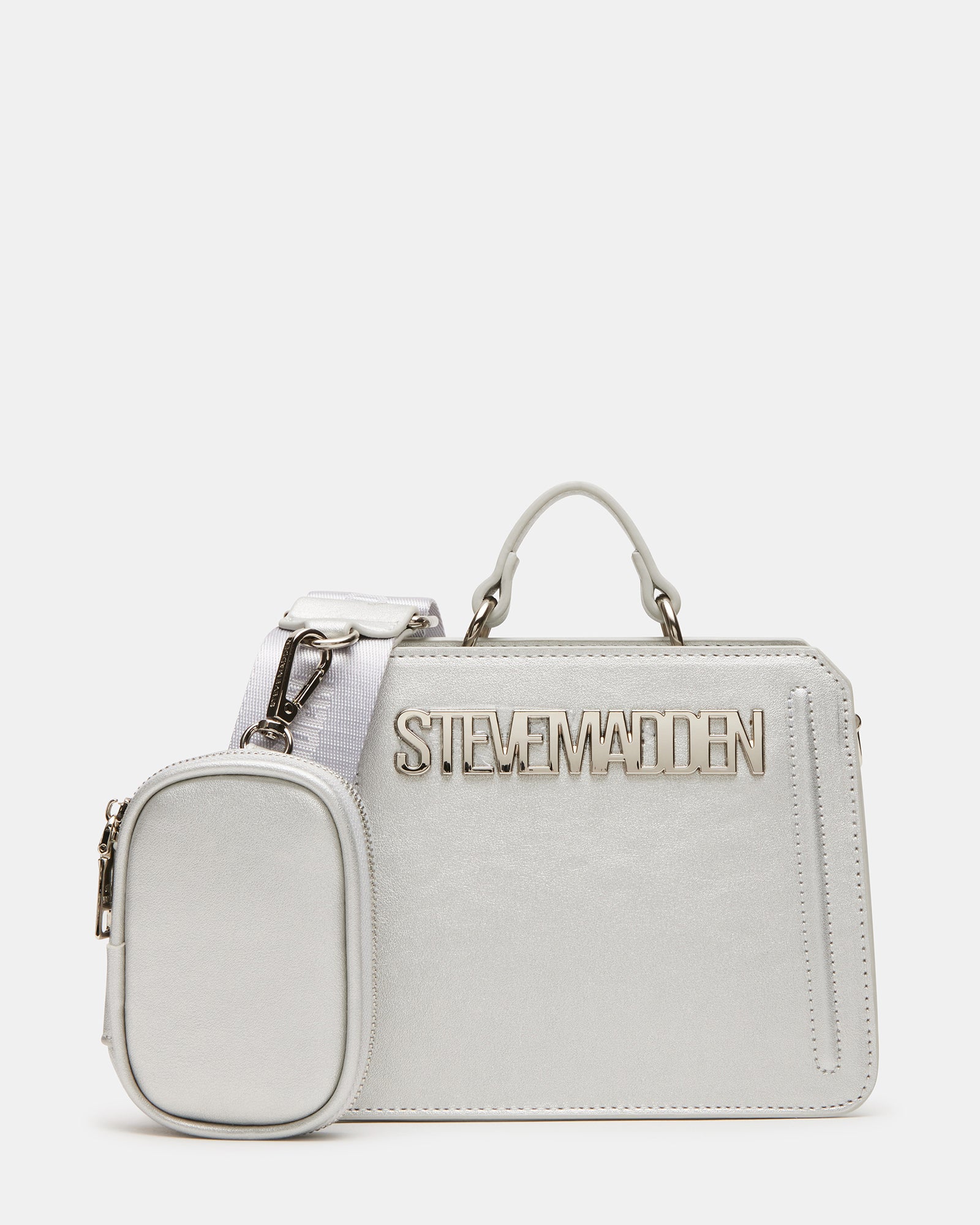 Cartera Bevelymm Plateada