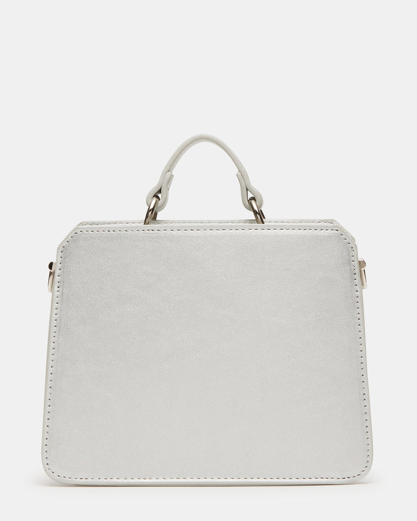 Cartera Bevelymm Plateada