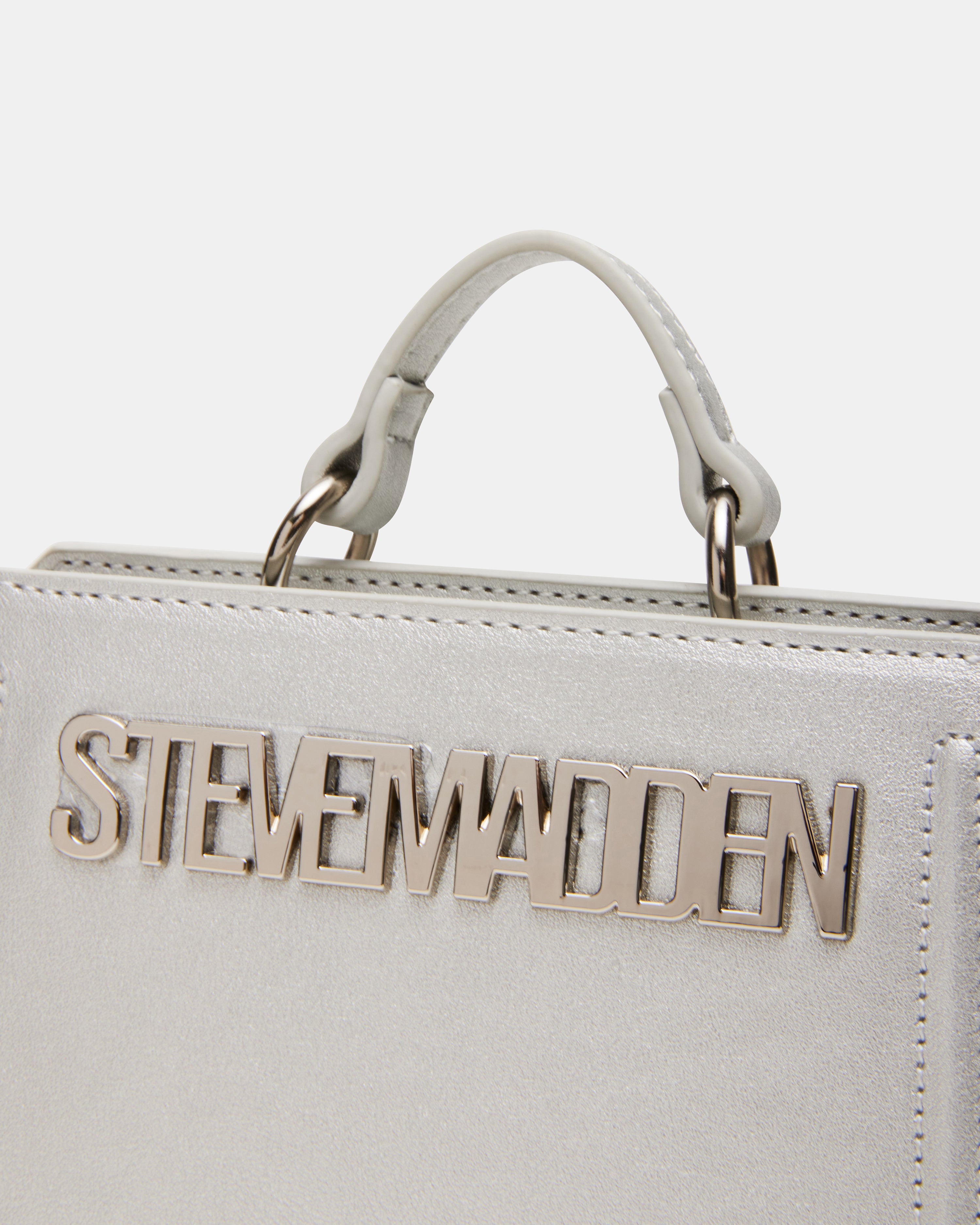 Cartera Bevelymm Plateada