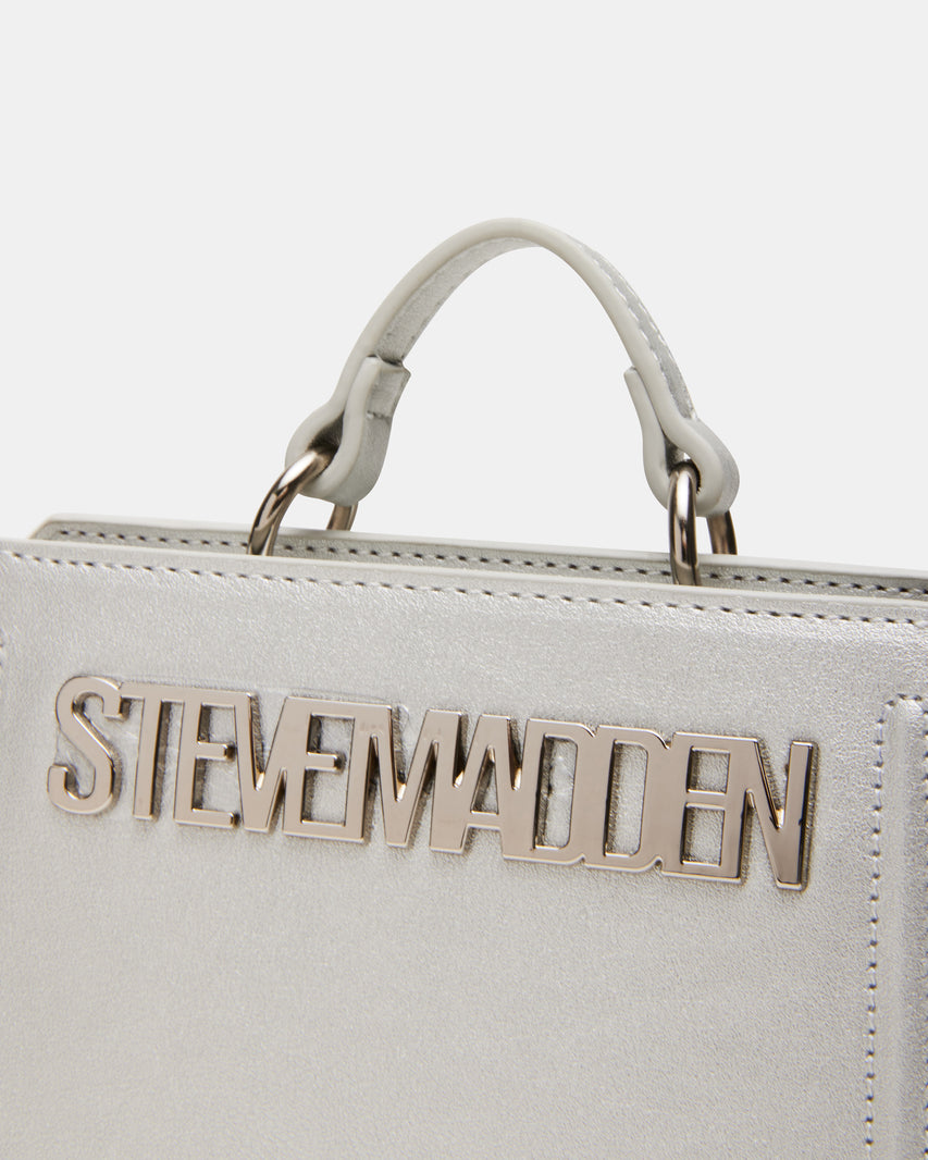Cartera Bevelymm Plateada