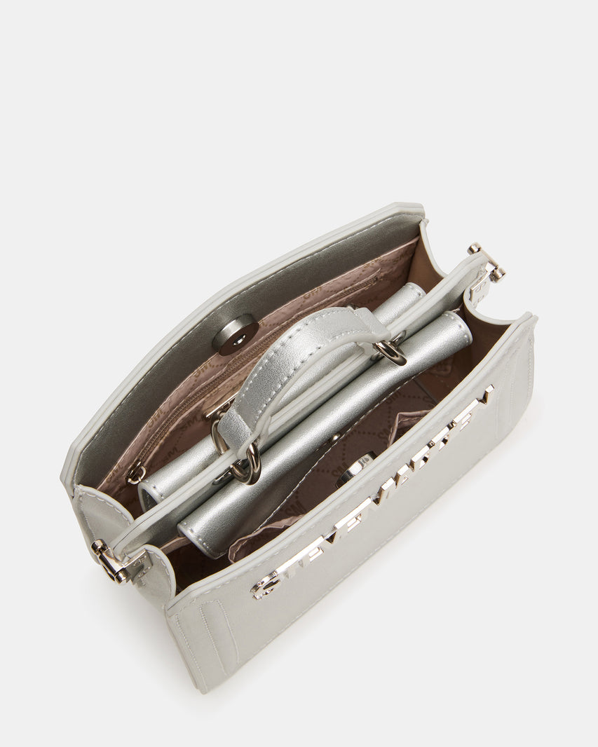 Cartera Bevelymm Plateada