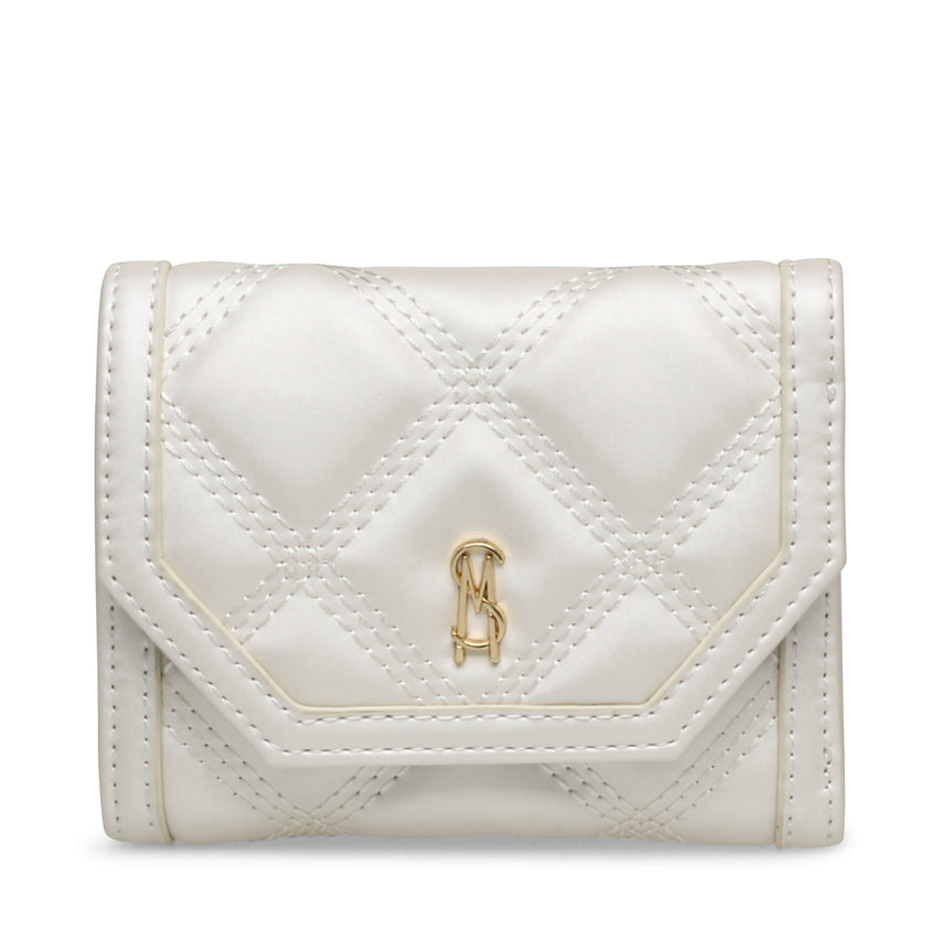 Cartera Bpaxs Crema con Dorado