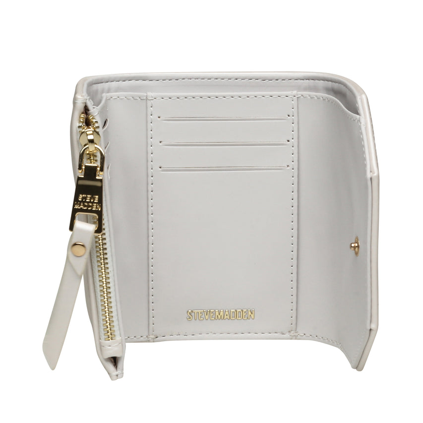 Cartera Bpaxs Crema con Dorado