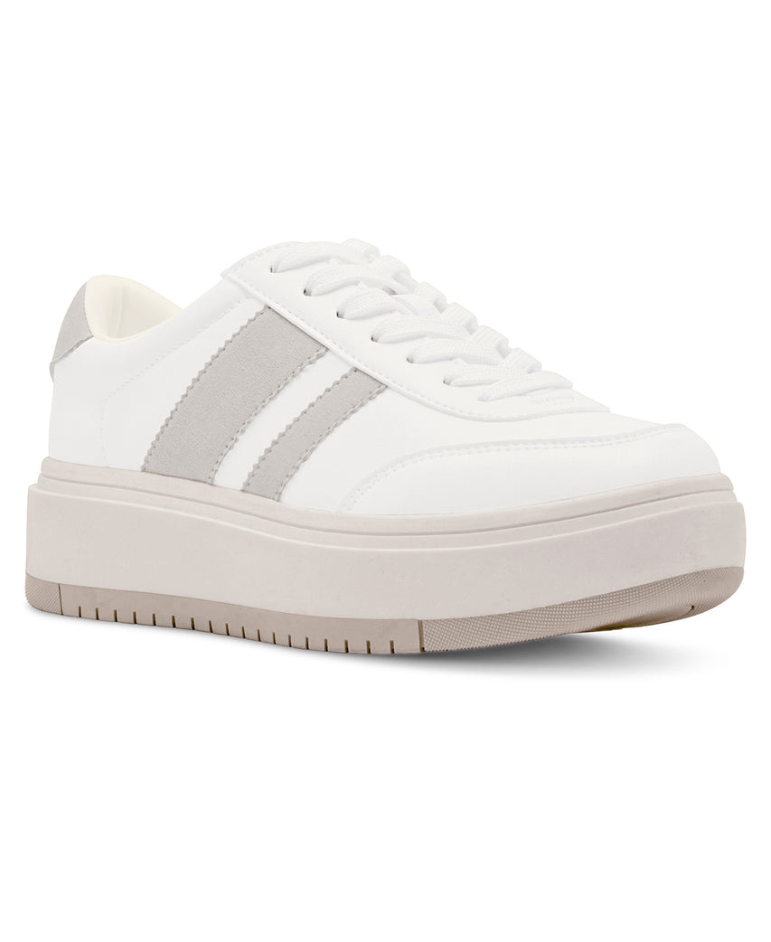 Zapatos Navida Blanco y Gris