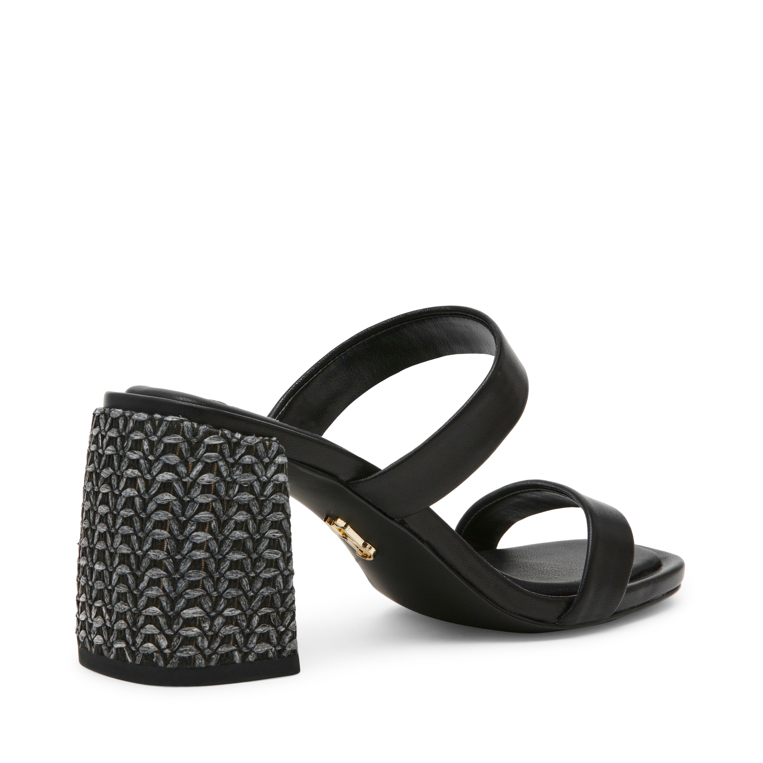 Sandalias de tacón A-Ok negras