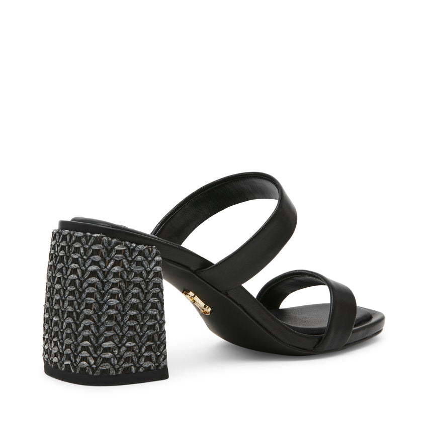Sandalias de tacón A-Ok negras