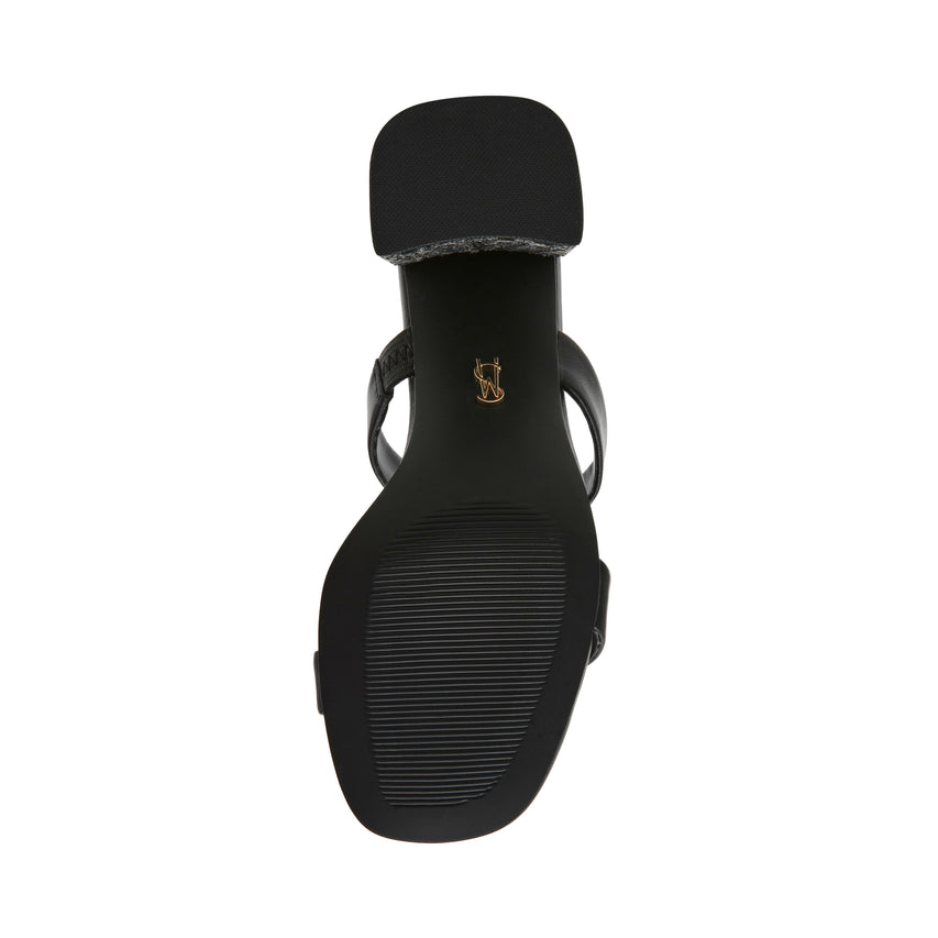 Sandalias de tacón A-Ok negras