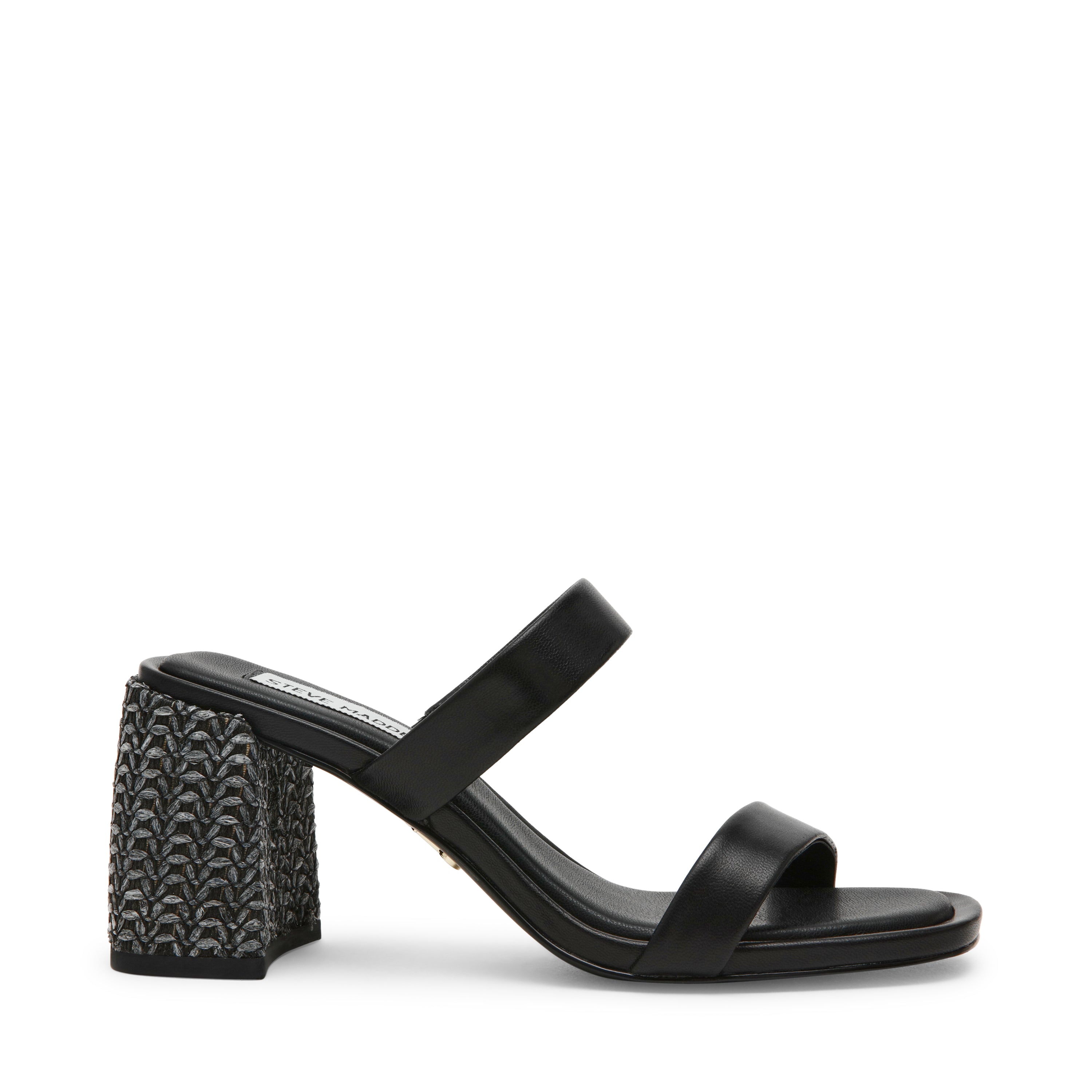 Sandalias de tacón A-Ok negras