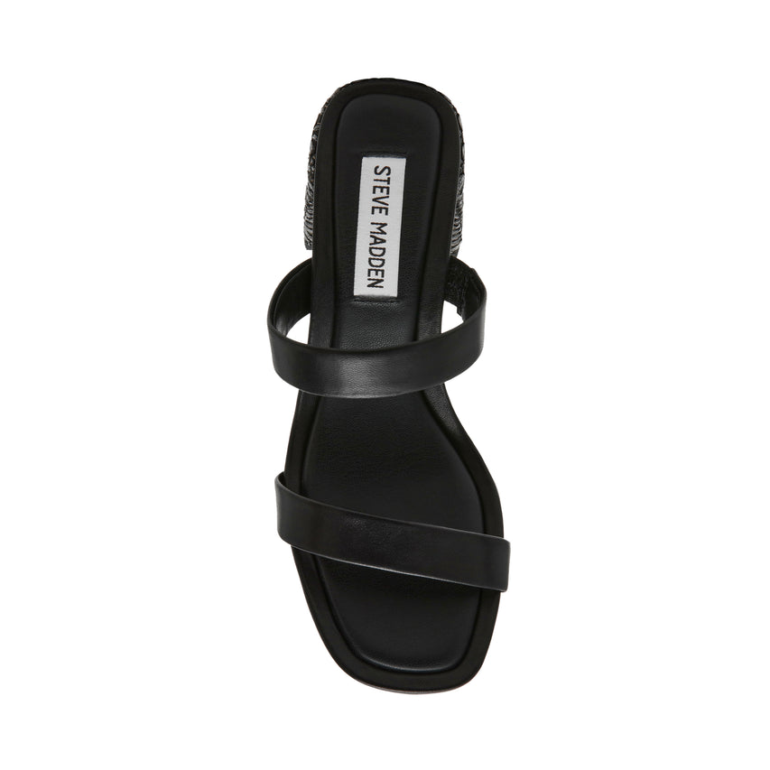 Sandalias de tacón A-Ok negras