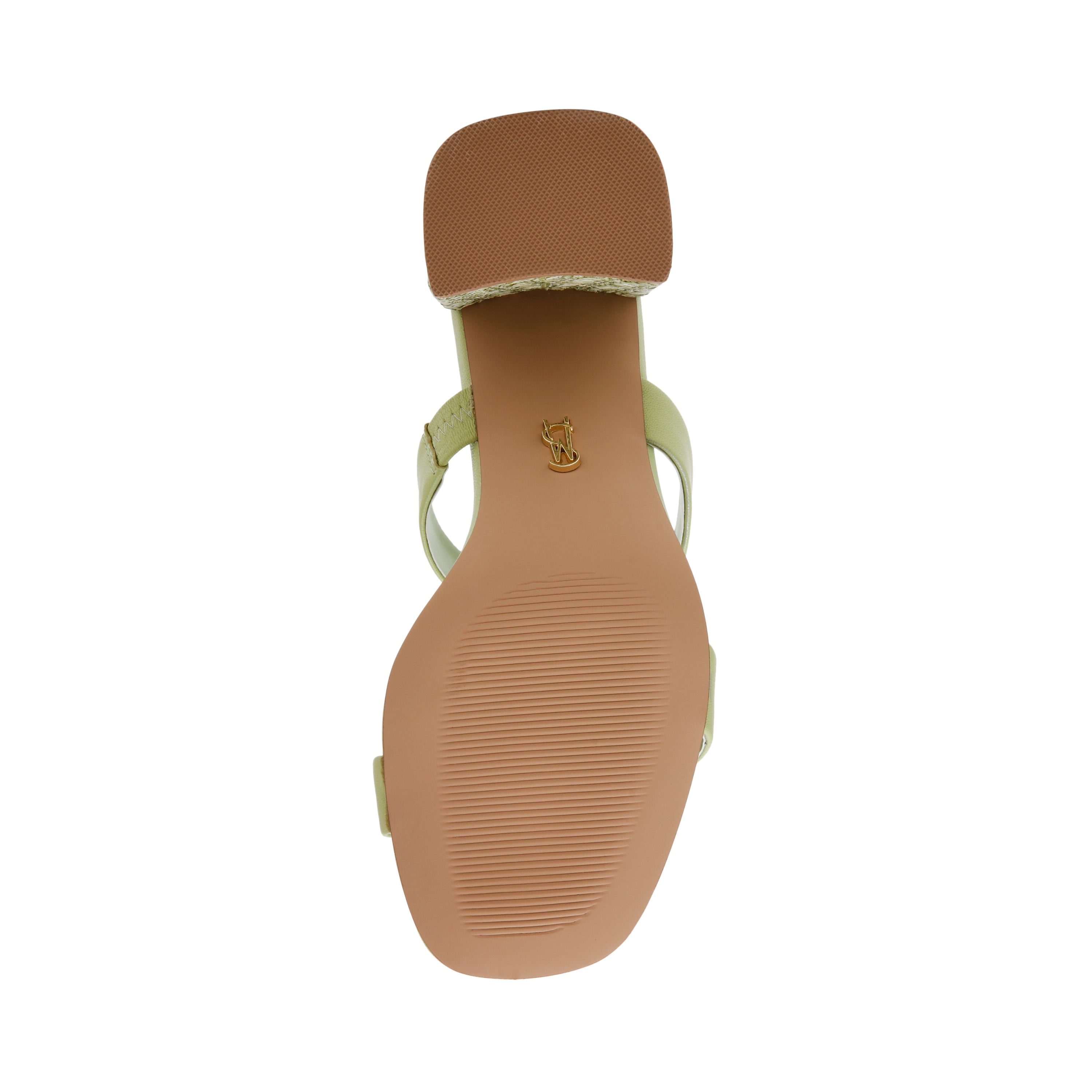 Sandalias de tacón A-Ok verdes