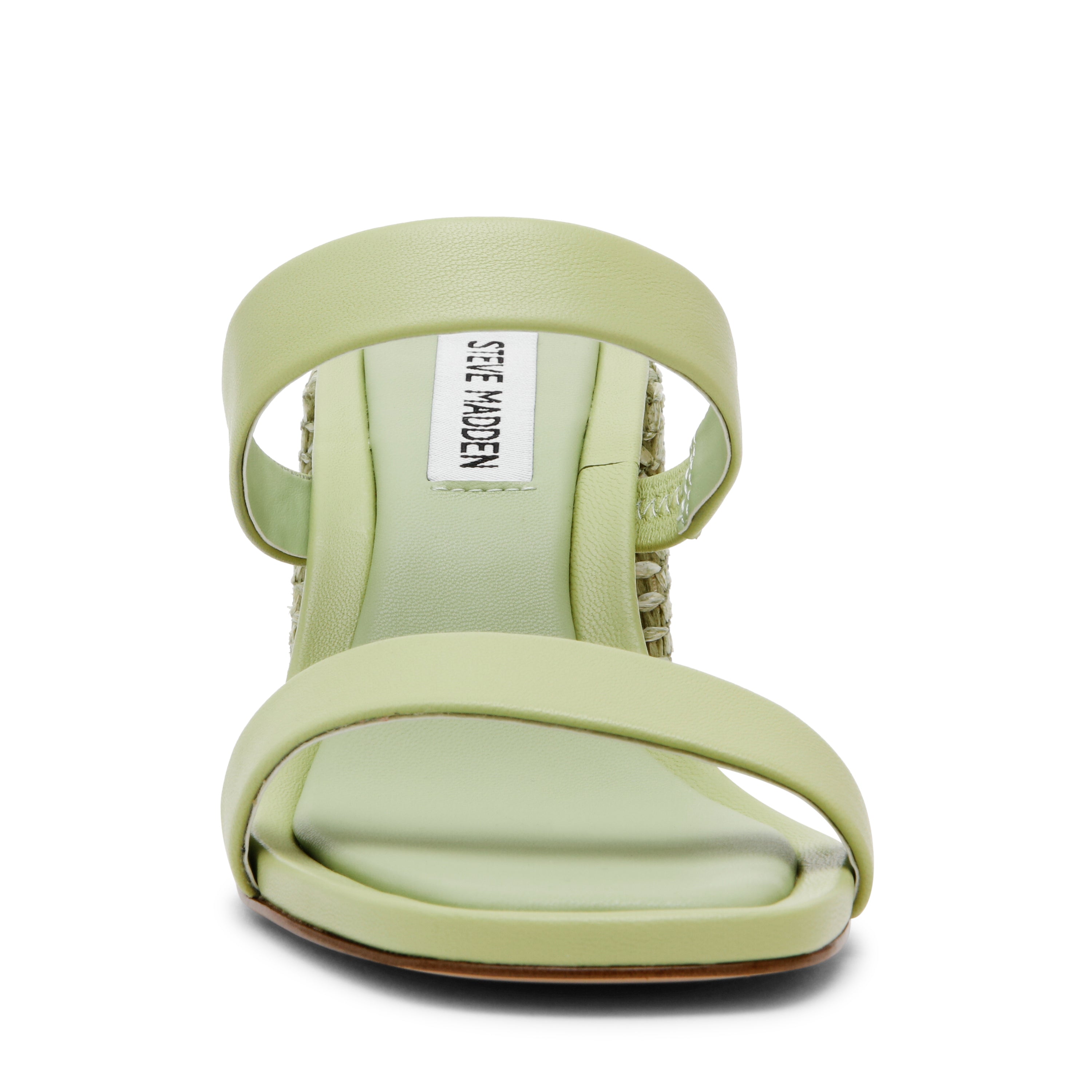 Sandalias de tacón A-Ok verdes