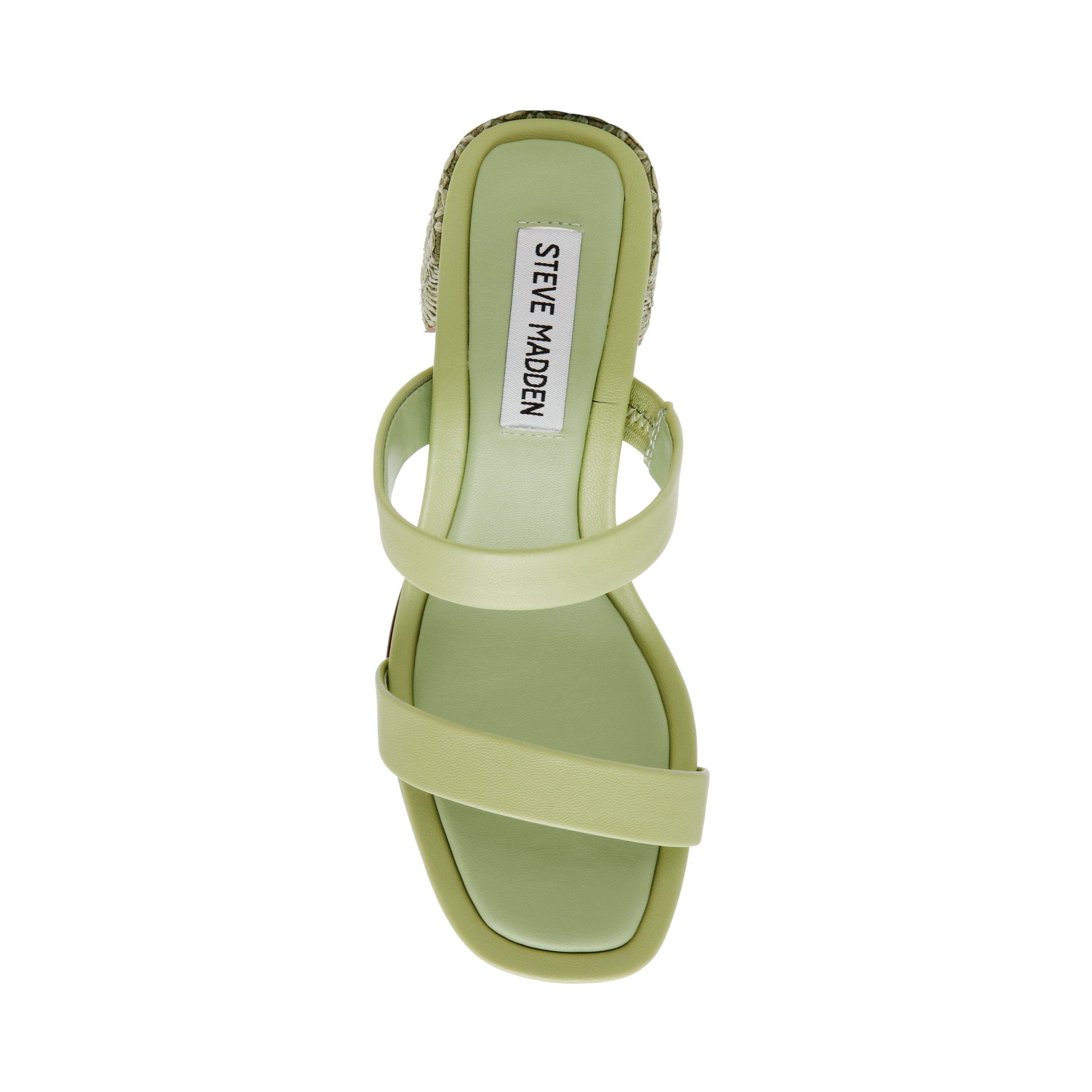 Sandalias de tacón A-Ok verdes