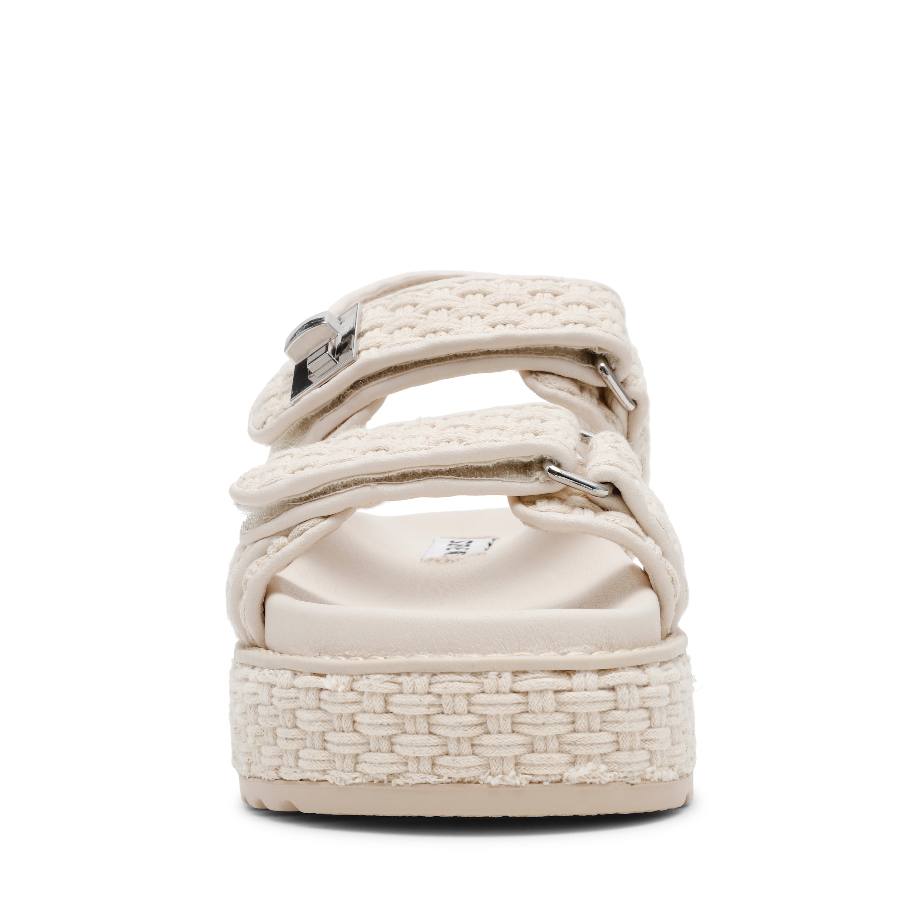 Sandalias planas Bigmona beige claro
