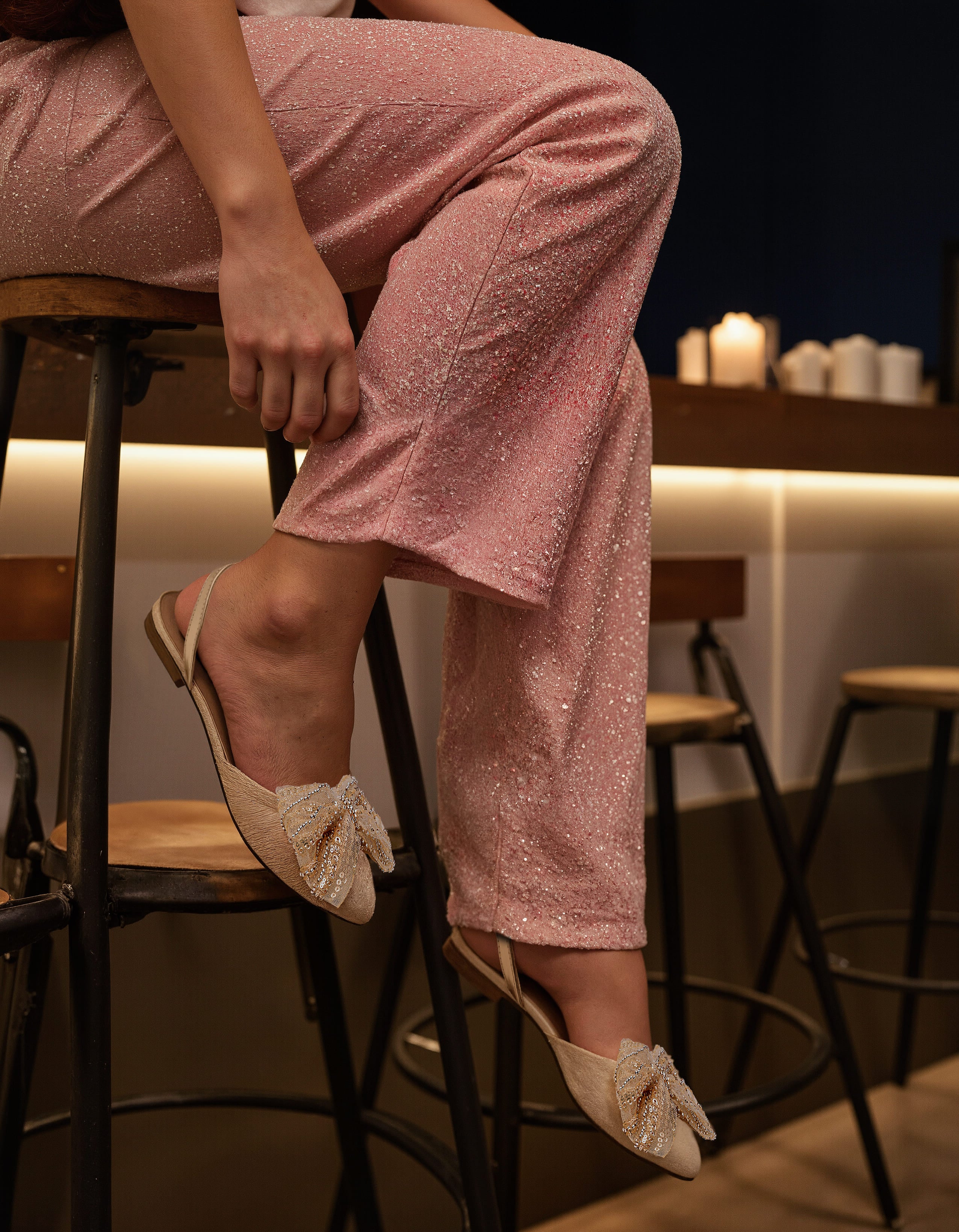 Balerinas Calibria Doradas