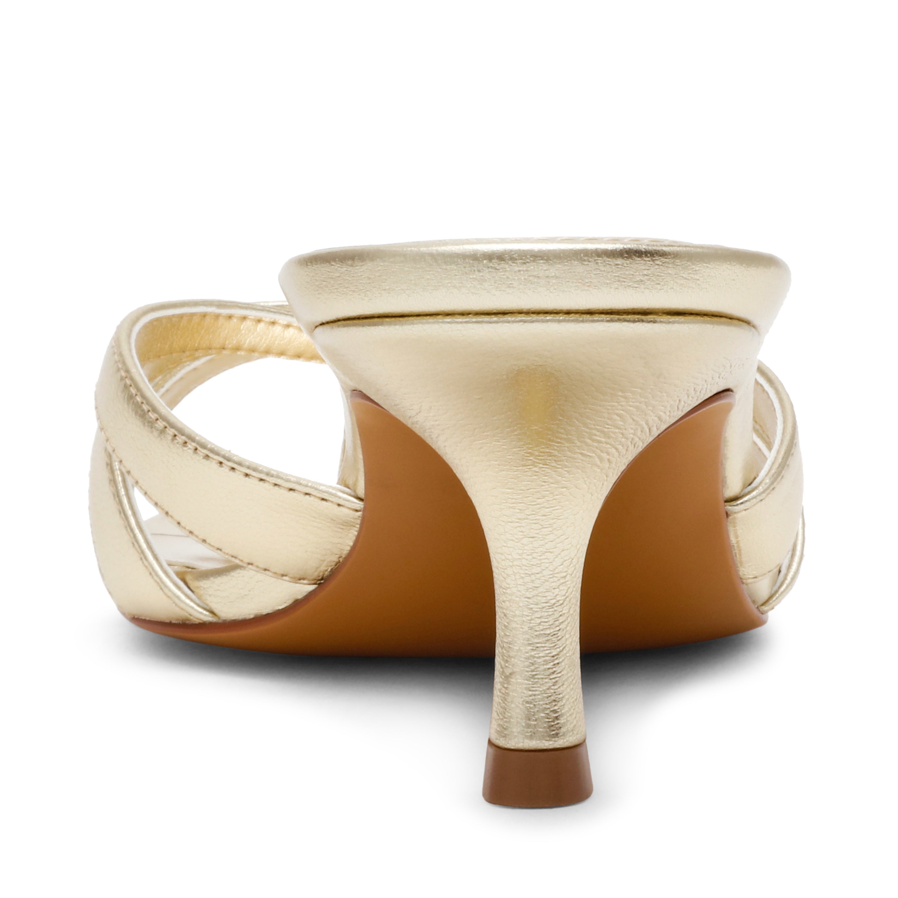 Sandalias de tacón Cary Dorada