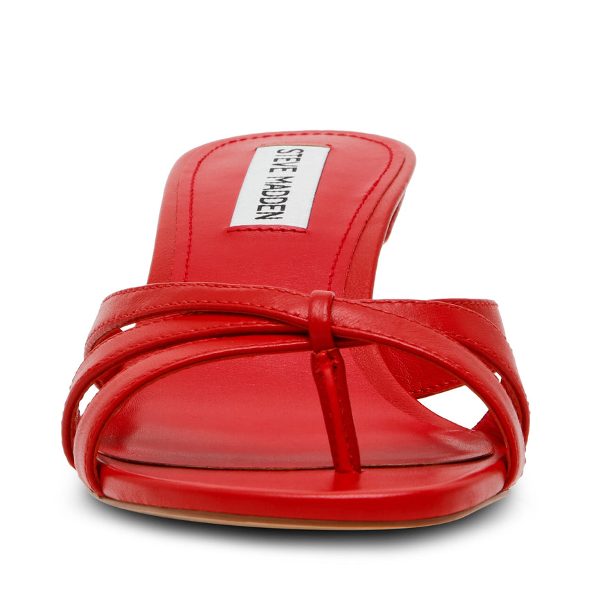 Sandalias de tacón Cary Roja