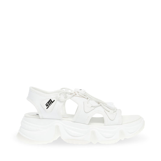 Sandalias de plataforma Chivalry blancas