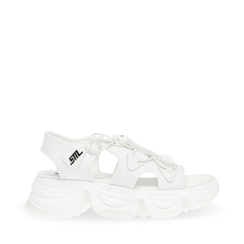 Sandalias de Plataforma Chivalry Blancas
