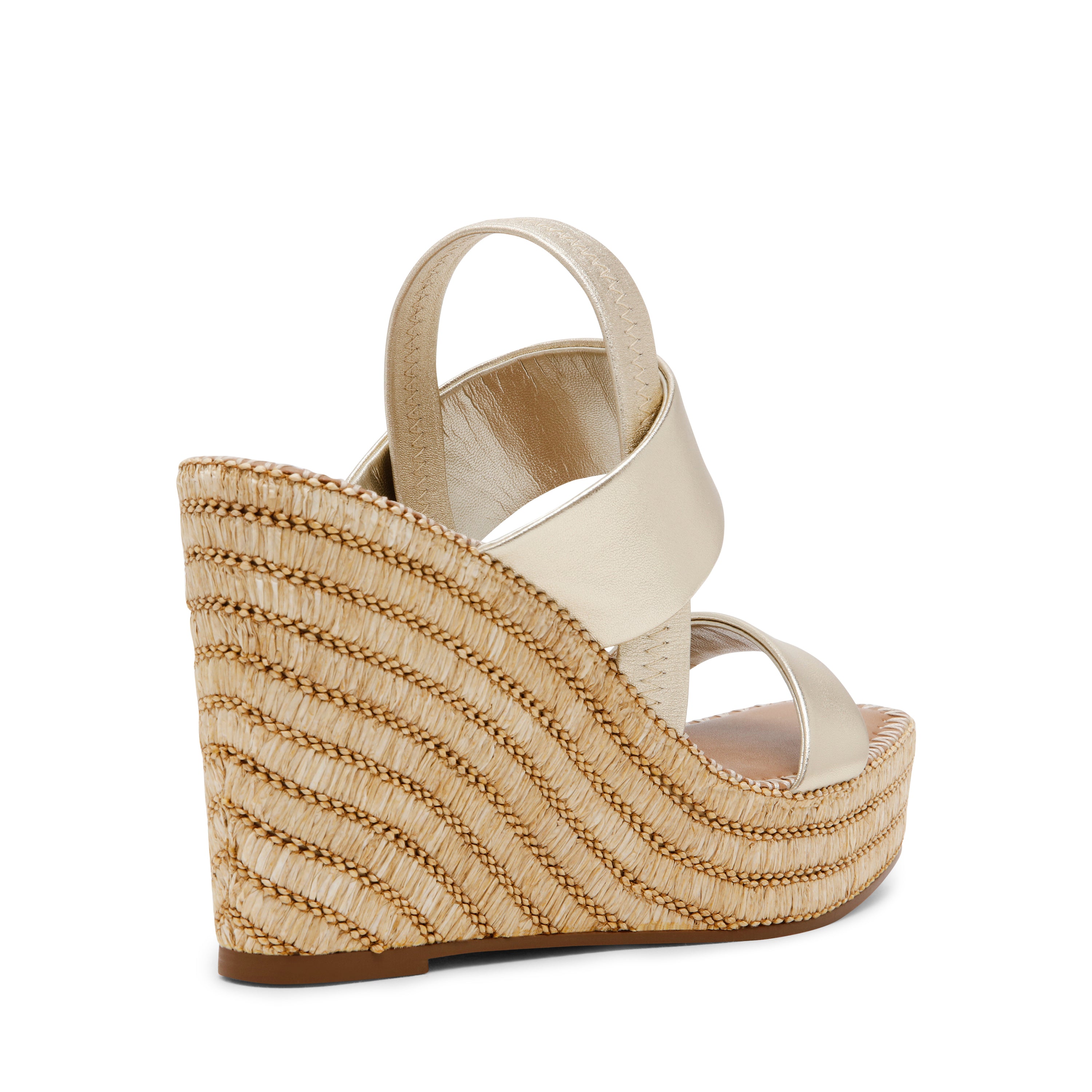 Sandalias de plataforma Contessa Doradas