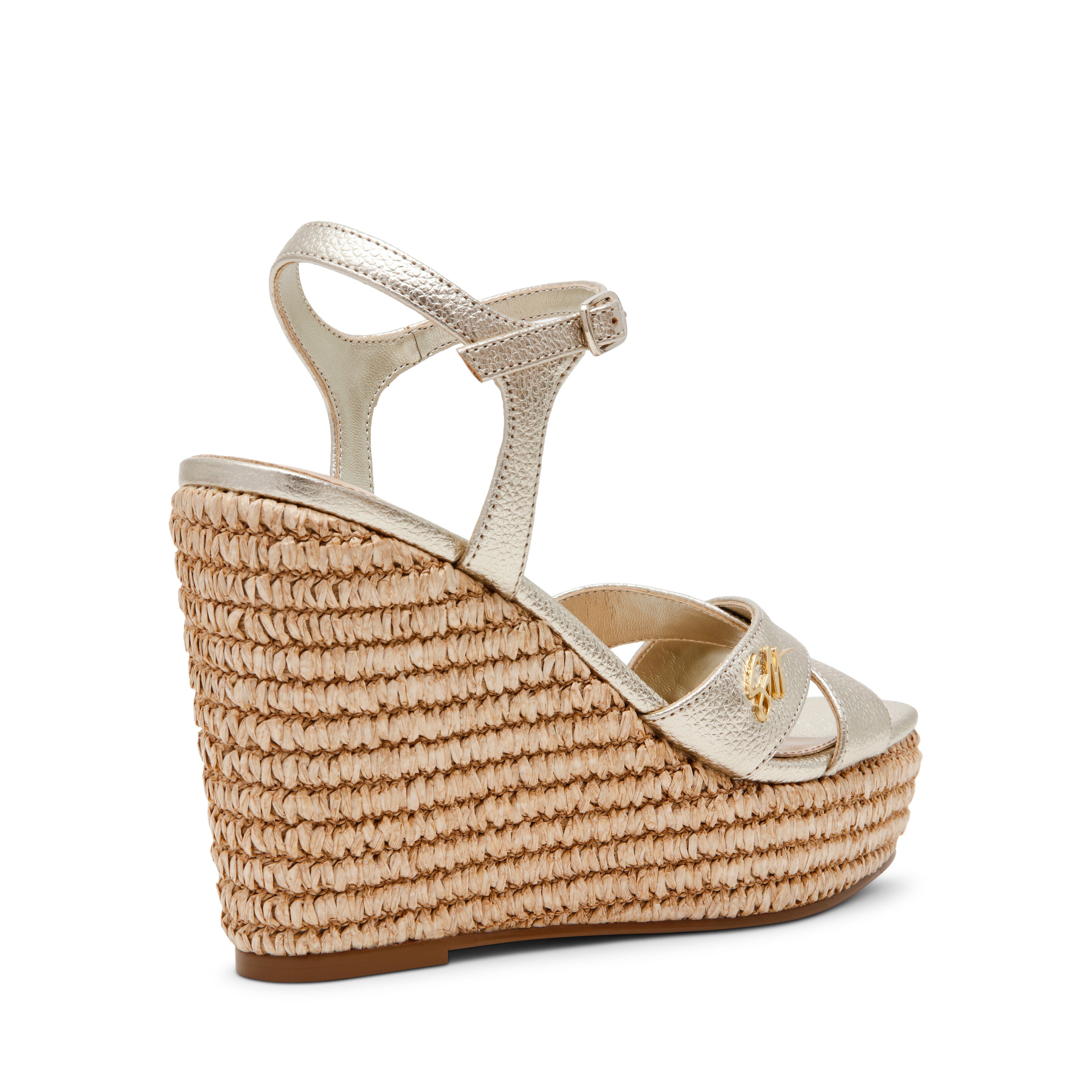 Sandalias de plataforma Cylo Doradas