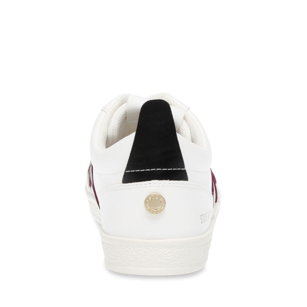 Zapatos Degree Blancos Con Vinotinto