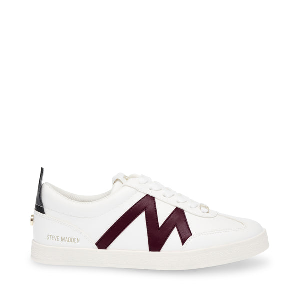 Zapatos Degree Blancos Con Vinotinto