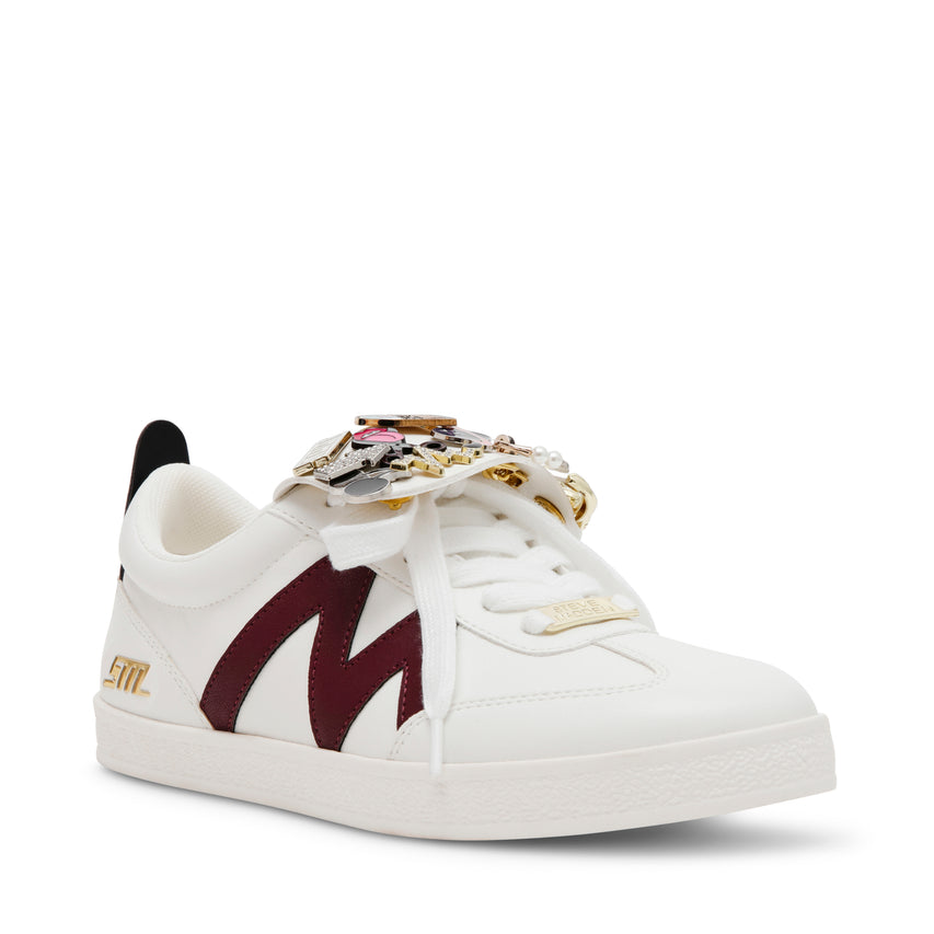 Zapatos Divulge Blanco Vinotinto