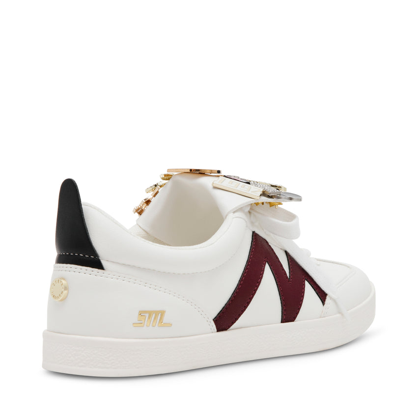 Zapatos Divulge Blanco Vinotinto