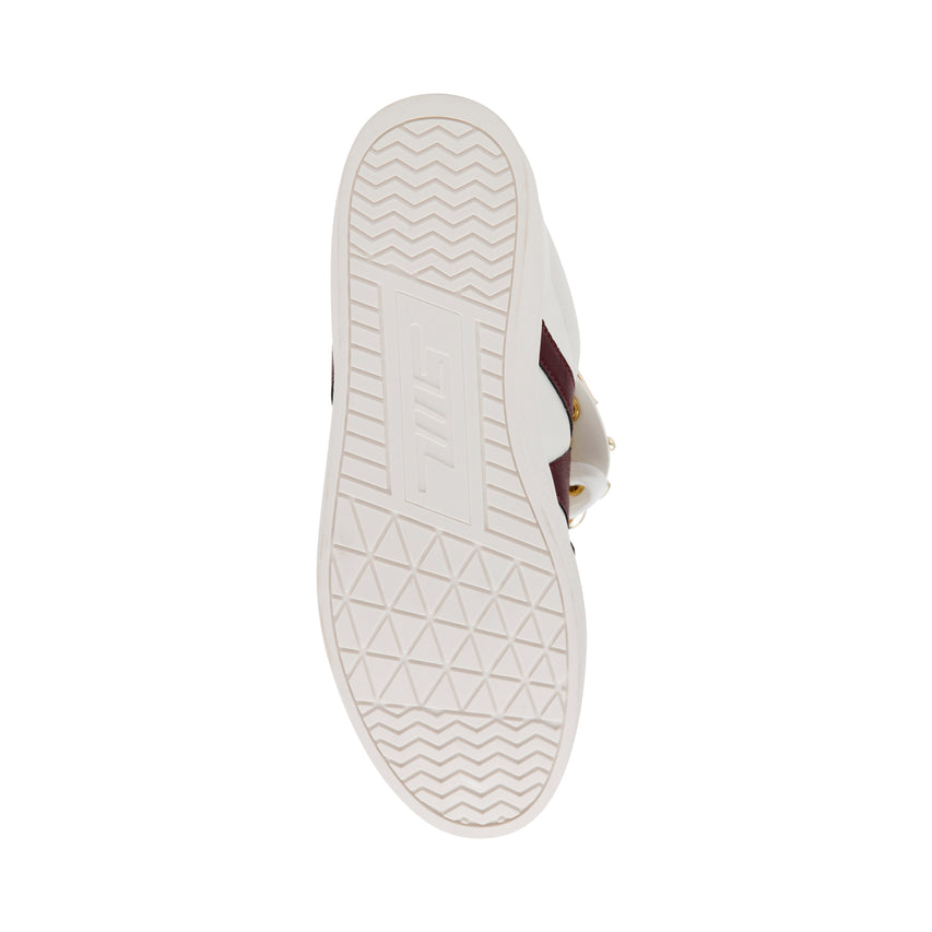 Zapatos Divulge Blanco Vinotinto