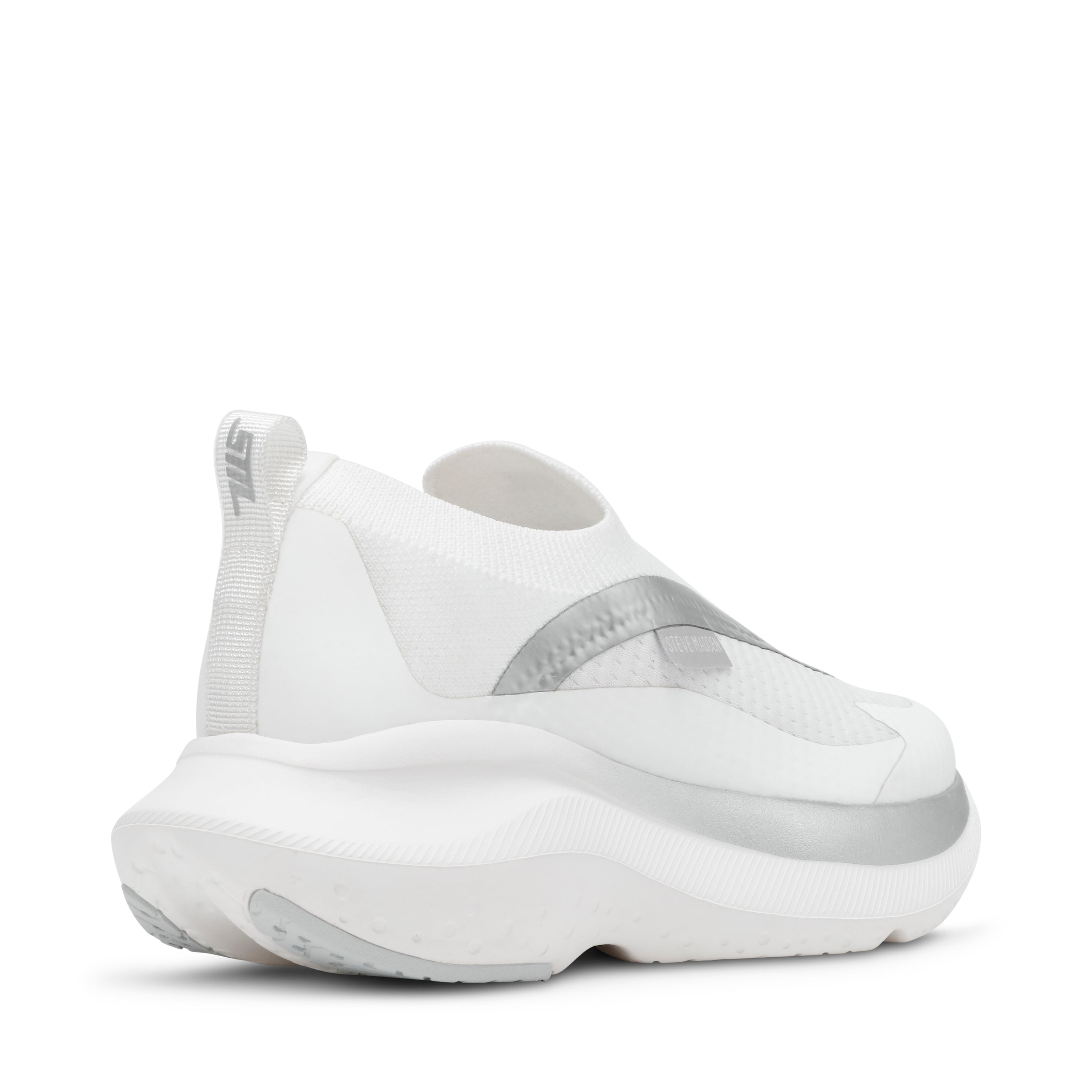 Zapatos Elevate 6 Blancos Con Plateado