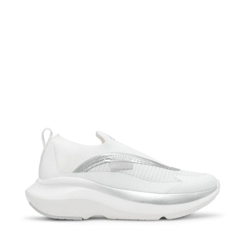 Tenis Elevate 6 Blancos Con Plateado