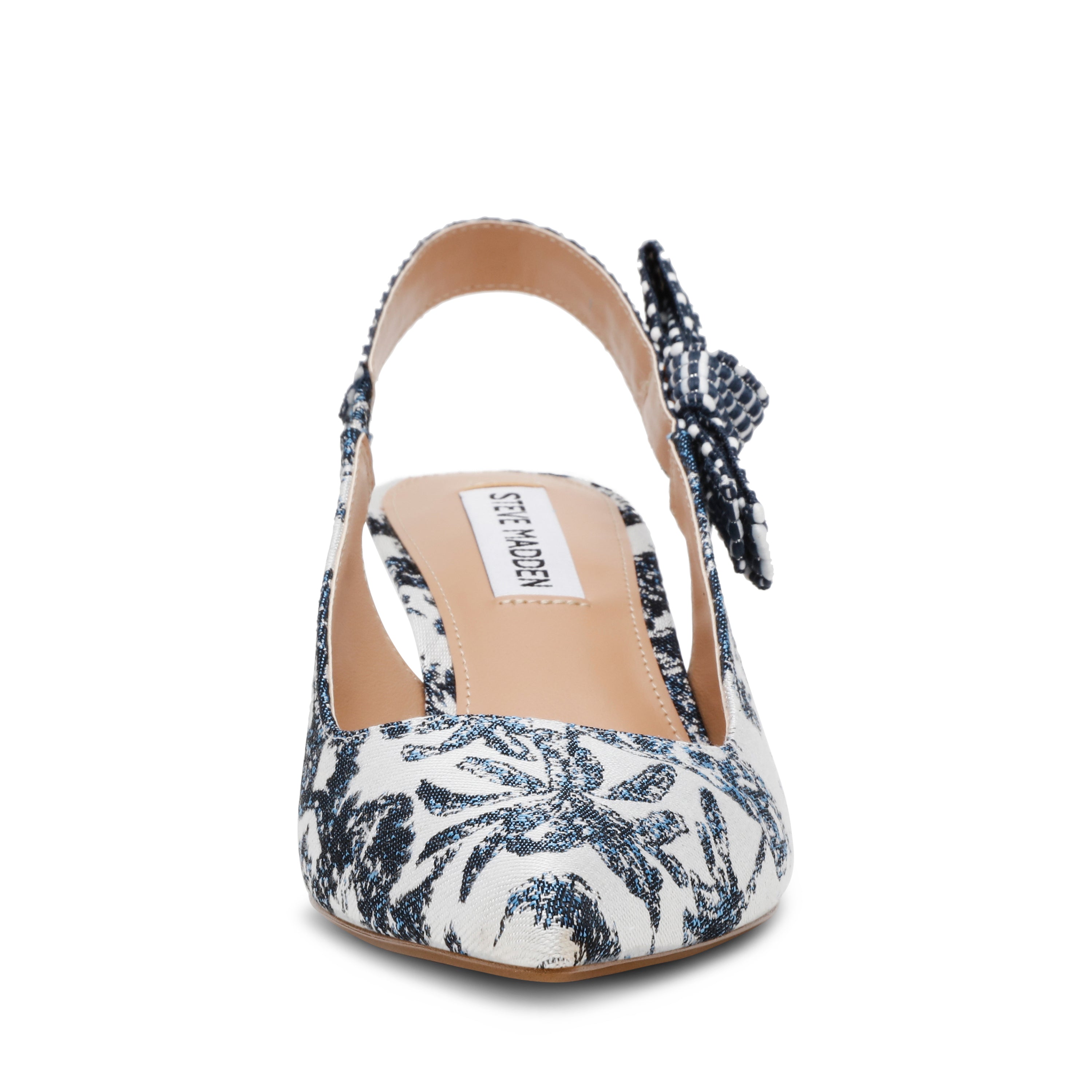 Stiletto Ensemble Azul Con Blanco