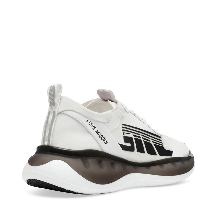 Zapatos Flash 1 Blancos Con Negro
