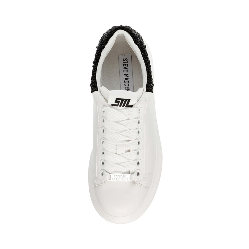 Zapatos Gaze-R blanco y negros