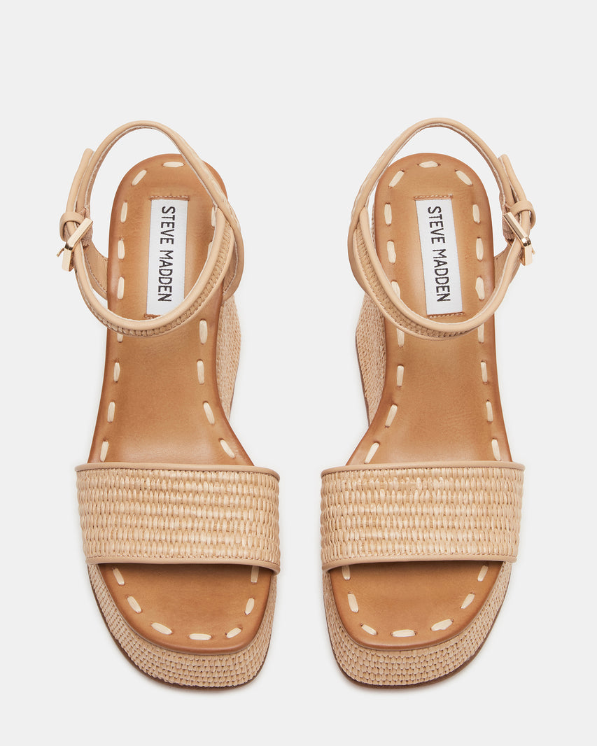 Sandalias de plataforma Haven beige