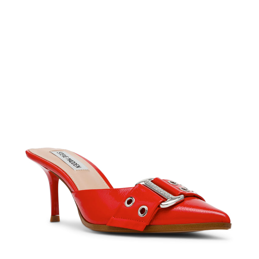 Sandalias De Tacón Hiatus Rojas