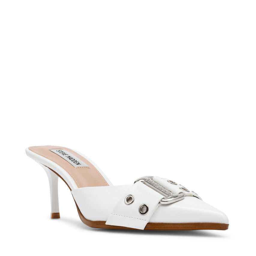 Sandalias De Tacón Hiatus Blancas